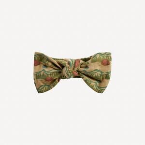 NWT Kate Quinn Large Bow Headband Campsite Organic Cotton L Large